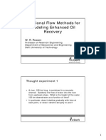 Fractional Flow Methods For Modeling Enhanced Oil Recovery: W. R. Rossen