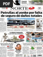 Periódico Norte edición del día 17 de septiembre de 2014