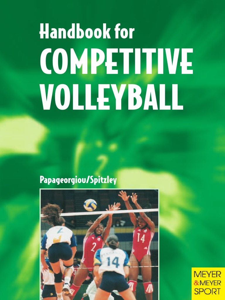 Handbook For Competitive Volleyball PDF Volleyball Ball Games