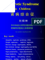 Nephrotic Syndrome: in Children