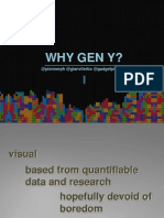 Why gen Y?