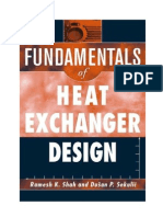 Heat Exchanger Design - R K Shah