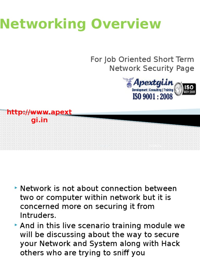 Networking Overview PDF | PDF | Business