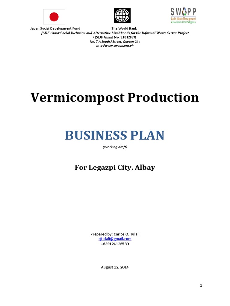 vermiculture business plan pdf