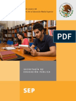 Manual Del Usuario SISEEMS DOCUMENTO DE TRABAJO (DGETA) PDF