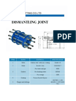 Dismantling Joint: Item Parts Material Specification