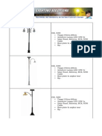 Brosur Tiang Lampu Solar Cell Dekoratif1