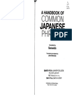 A Handbook of Common Japanese Phrases