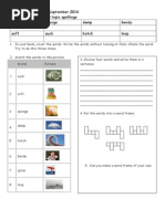 Download Year 3 Spelling Technical Words for Week 6 by TES SN240008620 doc pdf