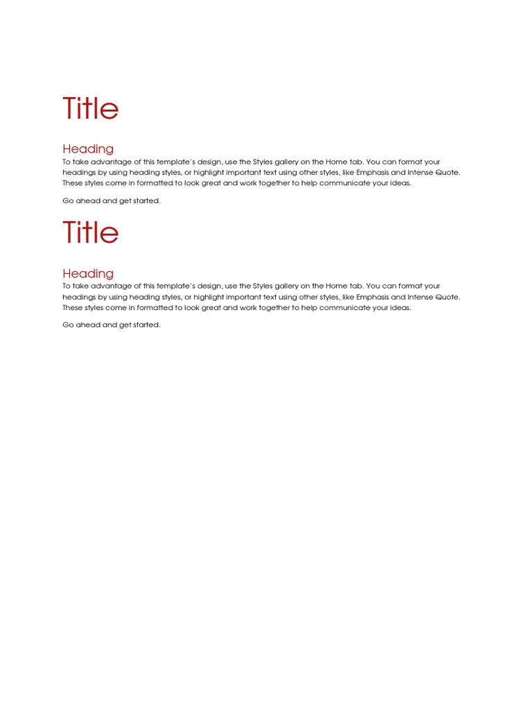 Optimize Document Formatting Styles | PDF | Career & Growth