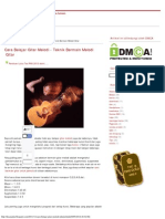 Download Cara Belajar Gitar Melodi - Teknik Bermain Melodi Gitar by Mohammad Yanuar SN240011853 doc pdf