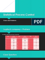 Statistical Process Control Cases and Problems
