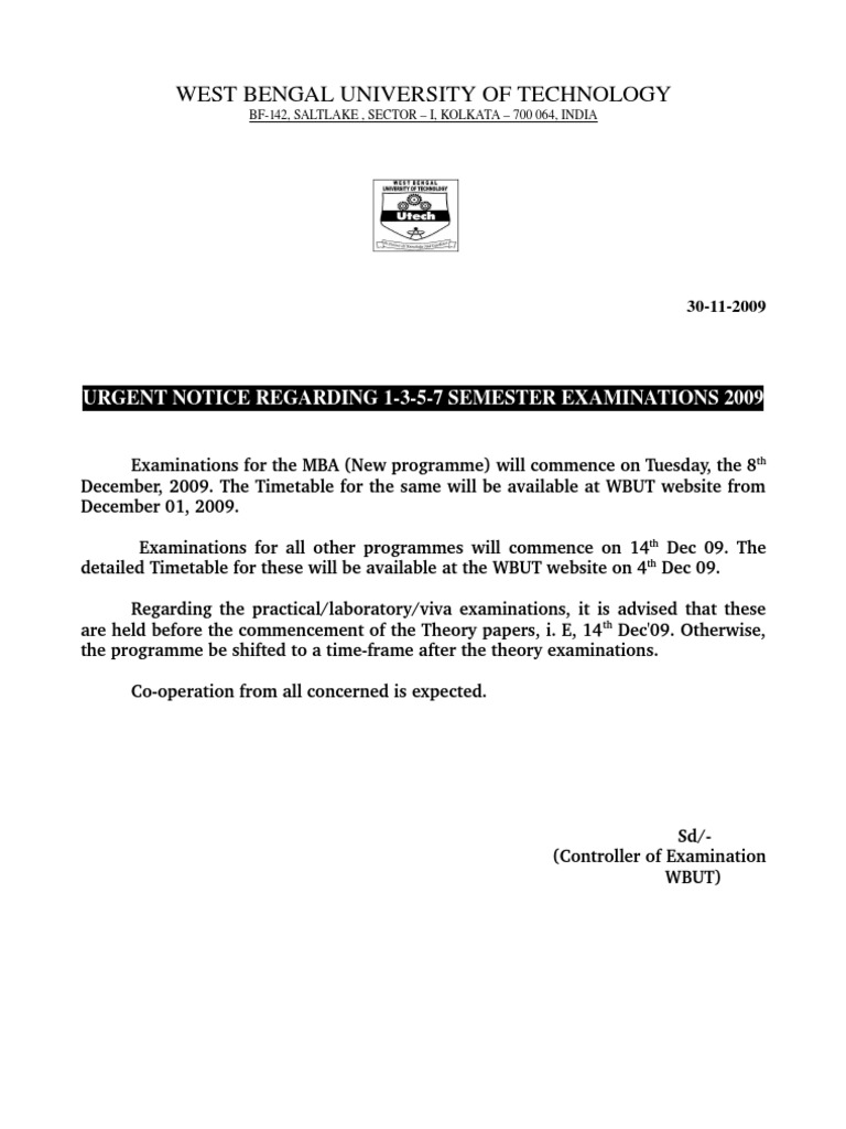 Notice Odd 2009 | PDF | Science & Mathematics | Technology & Engineering