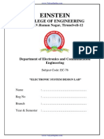 Einstein: College of Engineering