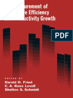 Oxford University - The Measurement of Productive Efficiency and Productivity Change
