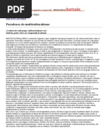 ASCHER, Nelson. PAradoxos Do Multiculturalismo