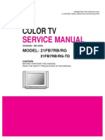 Color TV: Service Manual