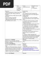 Canada Food Guide Lesson Plan