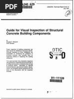 Guide For Visual Inspection of Structural Concrete Building Components