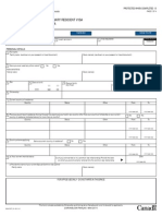 Canada Visa Form