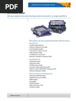 MTS-8000 Tester: All Your Optical Network Testing Needs Covered in A Single Platform