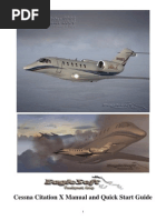 Flight Simulator 2004 - Eaglesoft Cessna Citation X Manual