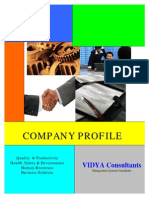 Company Profile: VIDYA Consultants