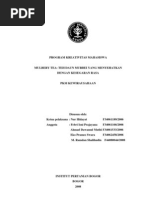 Contoh Proposal Kewirausahaan Contoh Proposal PKM K Yang lolos PIMNAS