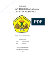 Materi Makalah Pai