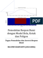 Pemodelan Respon Bumi Dengan Model Bola