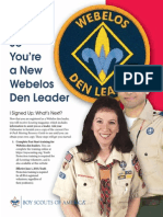 Webelos Den Leader Introduction