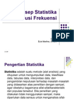 Data - Pertemuan I Konsep Statistika Dan Distribusi Frekuensi