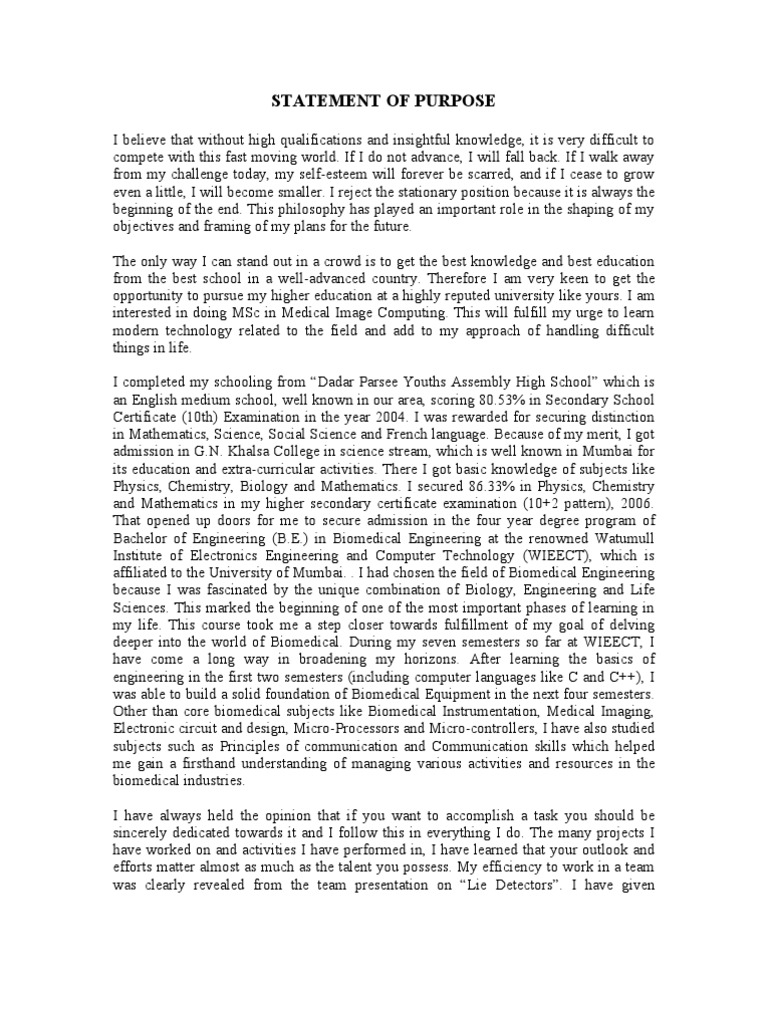 Research scientist personal statement image