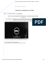 Instalação de w7 No Dell
