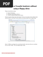 Creating A Vxworks Bootrom Without Using A Floppy Drive