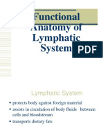 Functional Anatomy of Lymphatic System