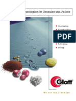 Glatt, Innovative Technologies for Granules and Pellets 