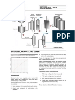 Biodiesel, Mono-Alkyl Ester: Biorefining Application Note 9.02.00 Biodiesel Process