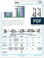 20) Casement Window Sections