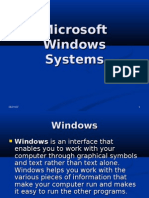COMP: Microsoft Windows Systems