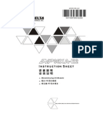 Modulo Analogo DVP06XA-E2 - Manual