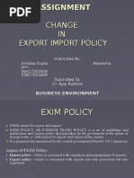 Download change in exim policy by a_aka1989 SN24005460 doc pdf