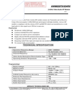 AWM630TX/634RX: Description