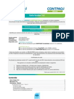 Carta Tecnica CTi Contabilidad Bancos 741