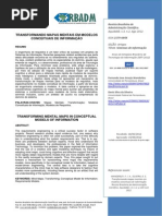 Trnsformando Mapas Mentais Em Modelos Conceituais