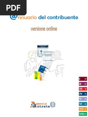 Annuario Del Contribuente Agenzia Entrate