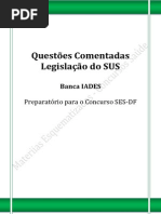 _Questões Comentadas_Legislação Do SUS_BANCA IADES