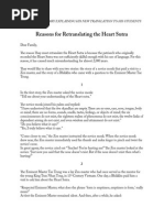 Thich Nhat Hanh Commentary on New Heart Sutra Translation