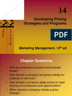 Developing Pricing Strategies and Programs: Marketing Management, 13 Ed