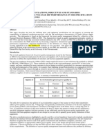 VOLTAGE DIP SPECIFICATIONS FOR VARIABLE SPEED DRIVES